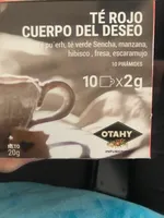 Té rojo cuerpo del deseo
