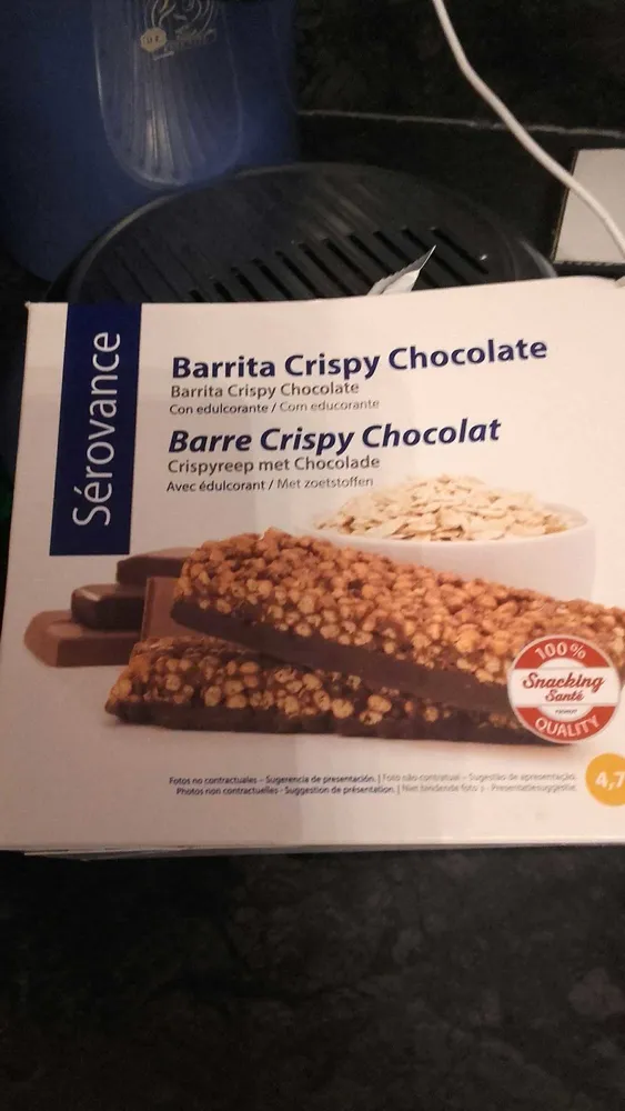 Serovance - Barre Crispy Chocolat - 7 Barres