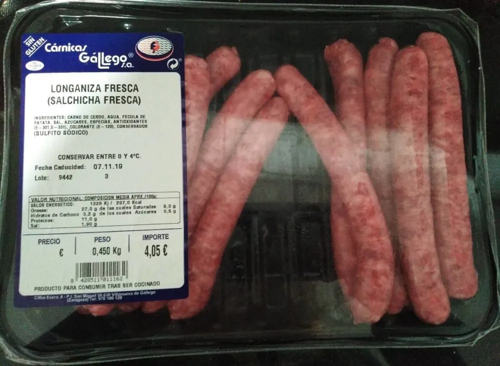 Longaniza fresca