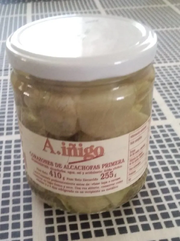 Corazones de alcachofas primera
