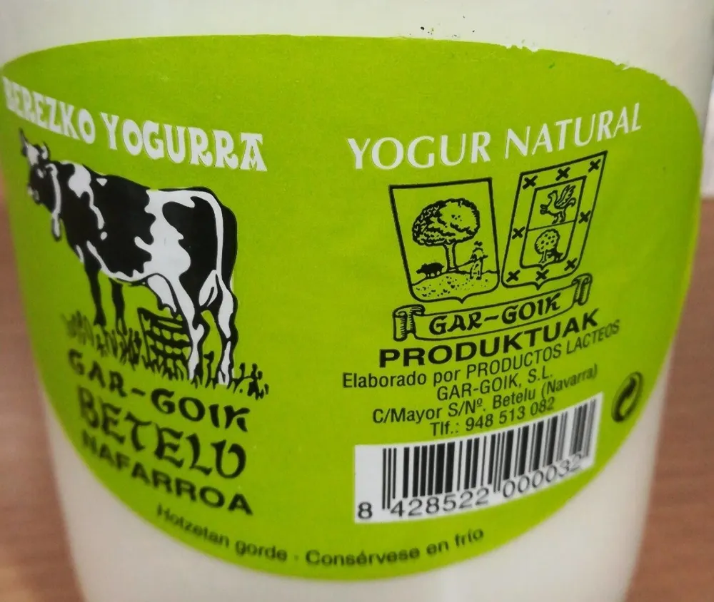 Yogurt natural