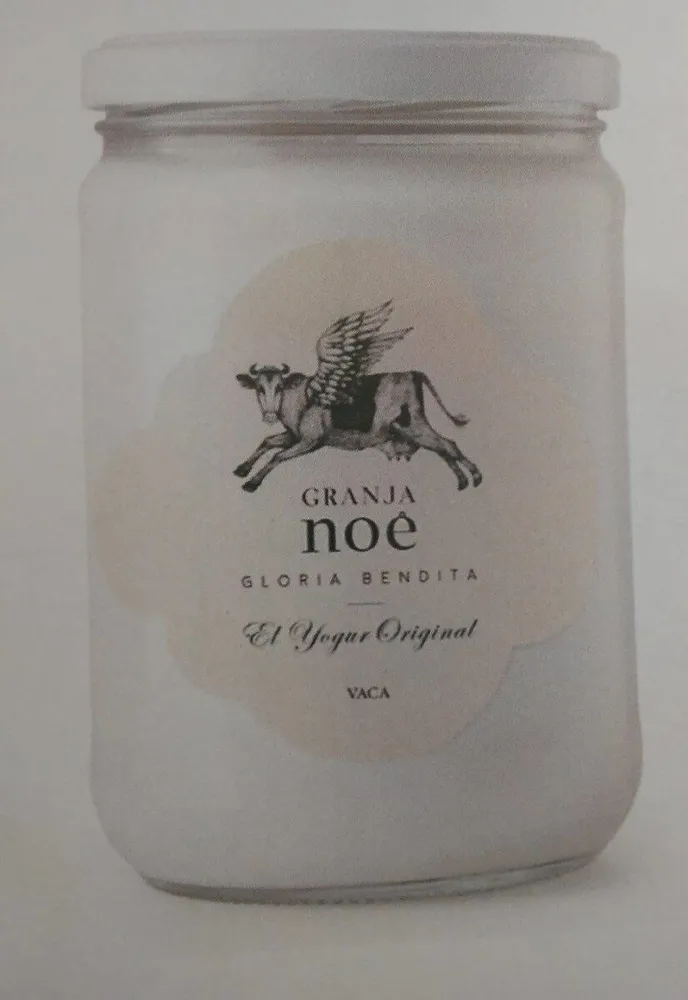 El yogur original de vaca