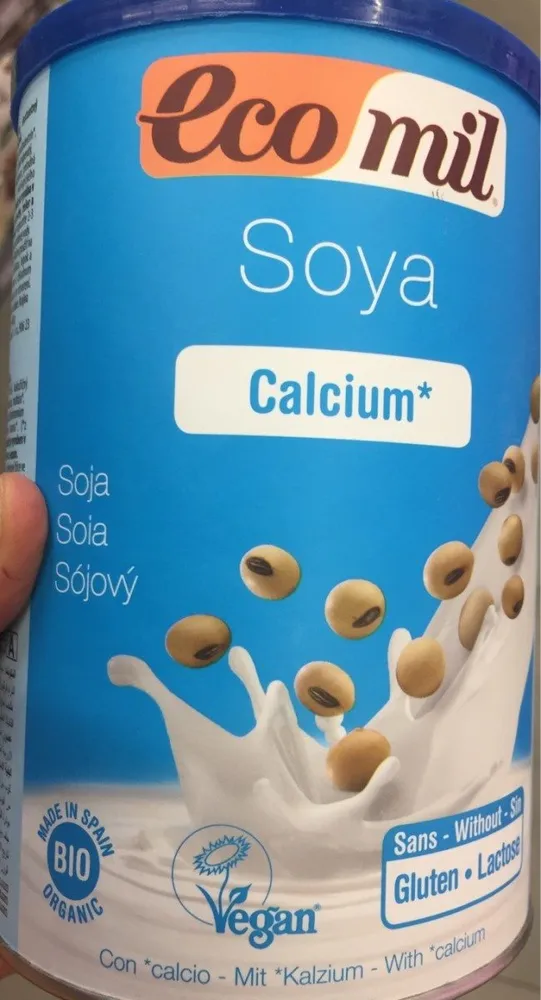 Instantane Soja Calcium 400G Ecomil