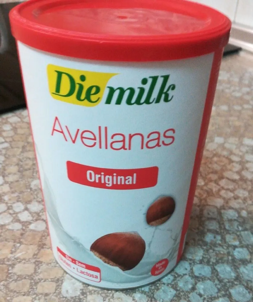 Bebida de avellana en polvo