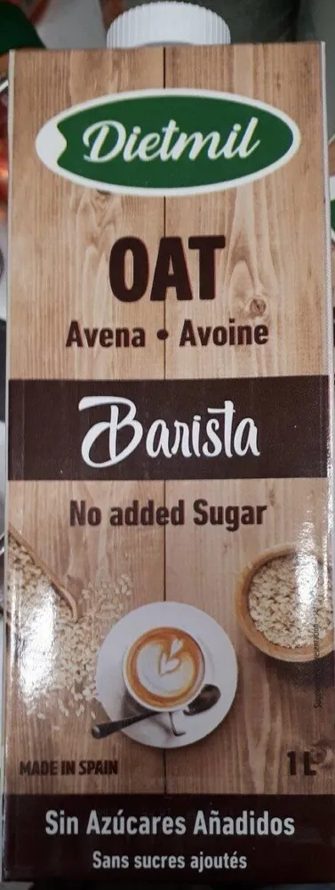 Lait d avoine Barista