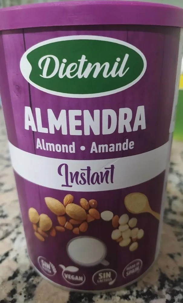 Bebida de almendra instannmt