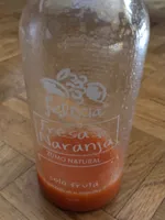 Fresa y naranja zumo natural
