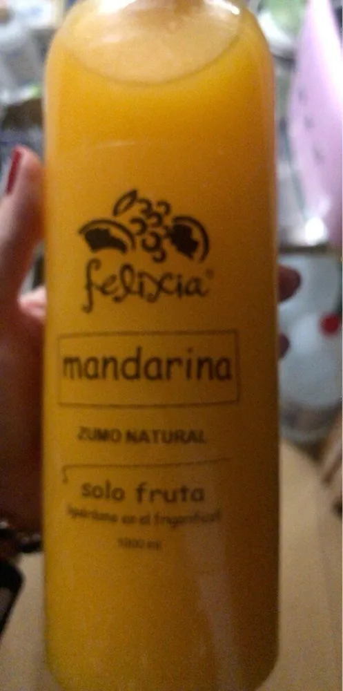 Zumo de mandarina