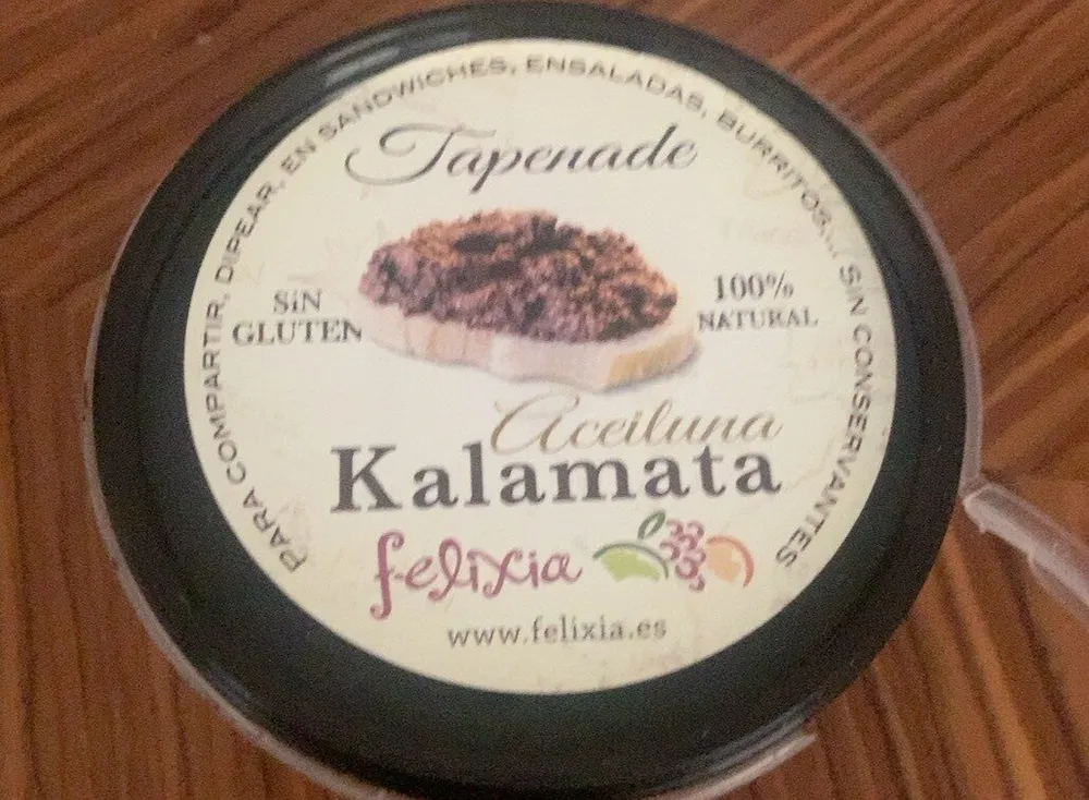 Tapenade aceituna Kalamata