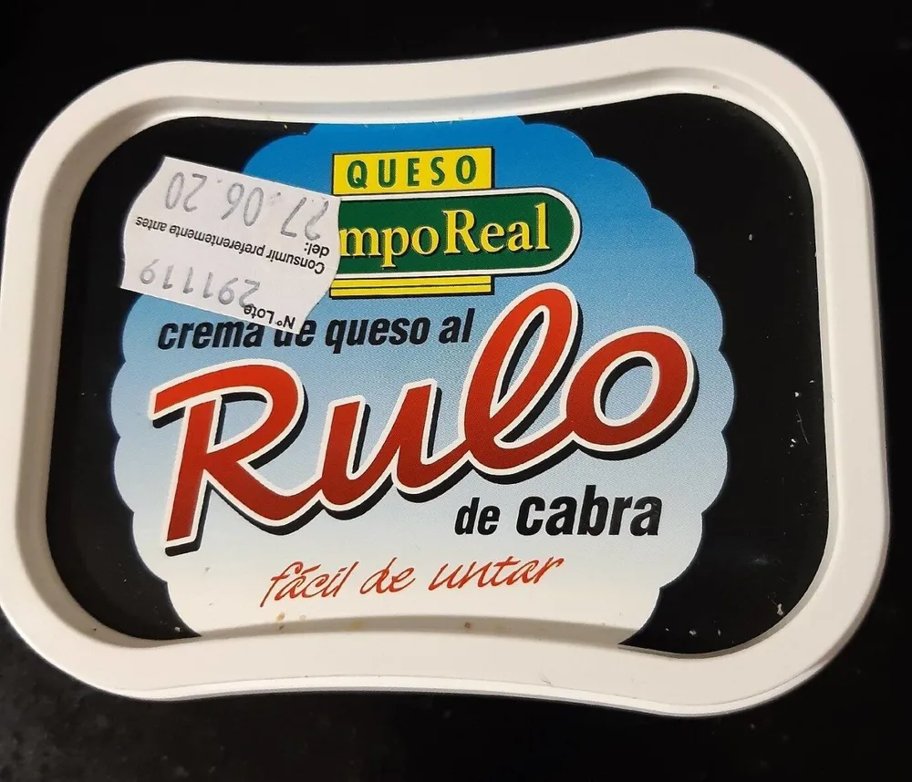 Crema de queso al rulo de cabra