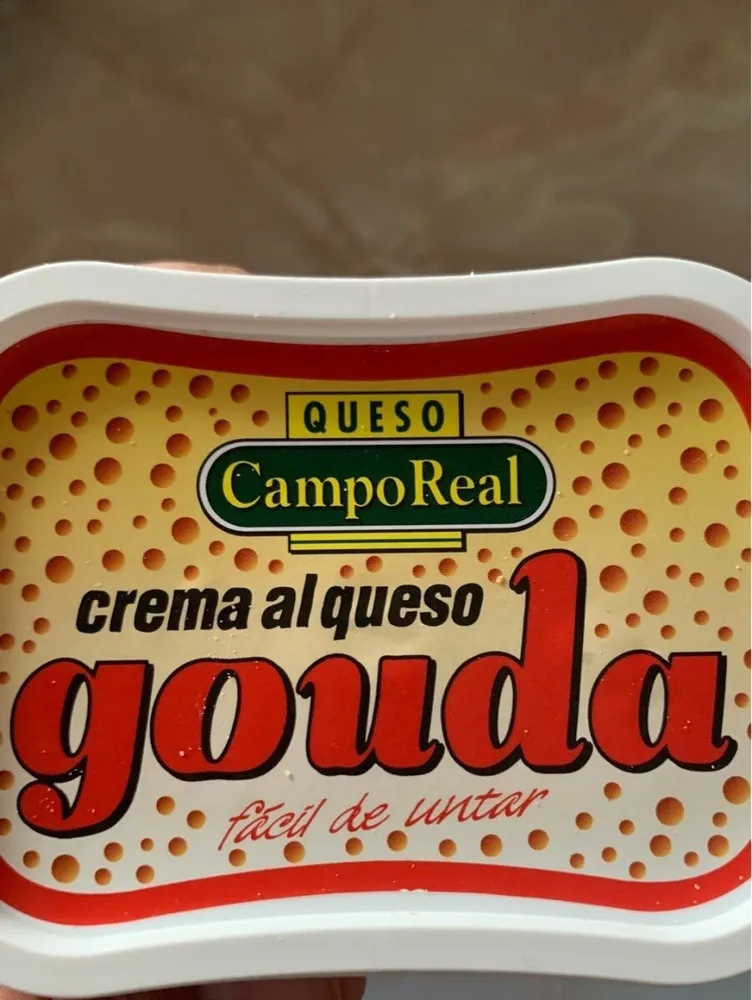 Crema al queso gouda