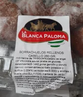Borrachuelos rellenos cabello