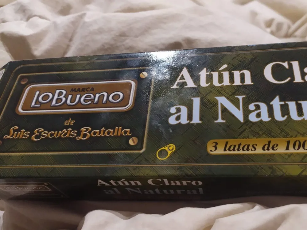 Atún claro al natural