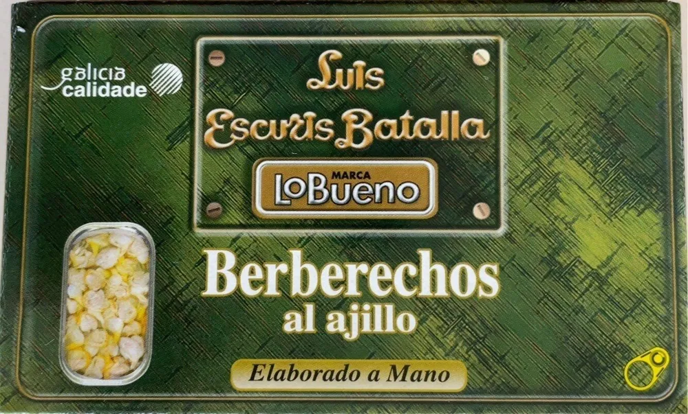 Berberechos al ajillo