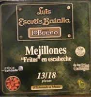 Mejillones “fritos” en escabeche