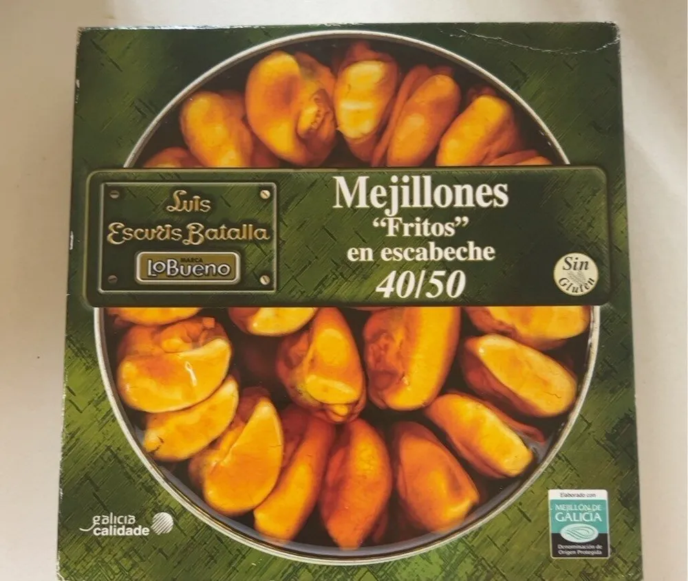 Mejillones”fritos” en escabeche