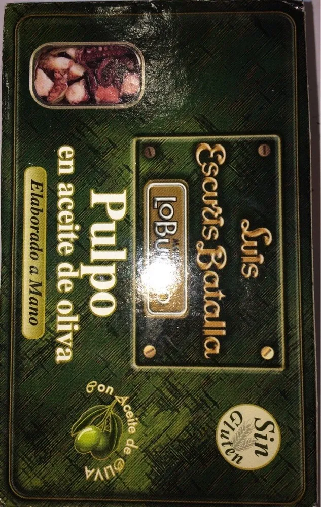 Pulpo en aceite de oliva