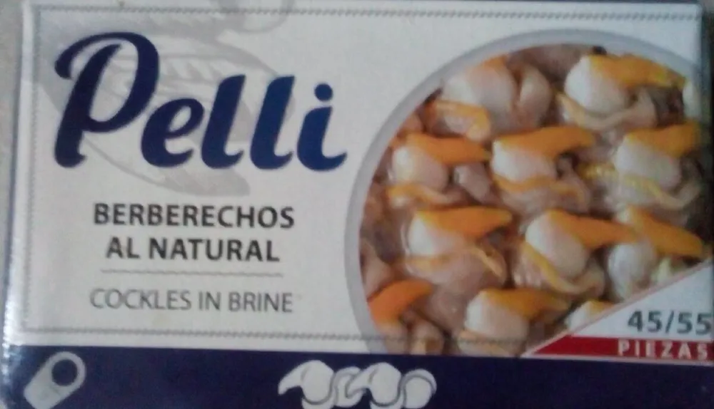 Berberechos al natural