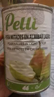 Pera mitades en almíbar ligero