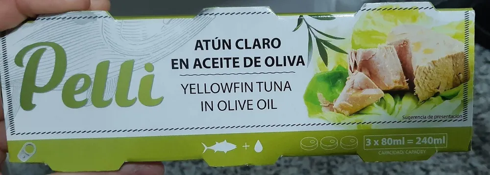 Atún claro en aceite de oliva