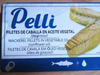 Filetes de Caballa en aceite vegetal