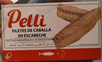 Filetes de caballa en escabeche