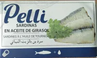 Sardinas en aceite de girasol