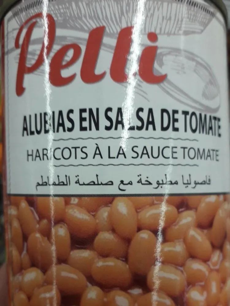 Alubias en salsa de tomate