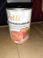Melocoton almíbar ligero