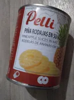 Piña rodajas en su jugo
