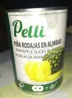 Pelli. Piña rodajas en almíbar