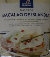 Migas de bacalao de Islandia