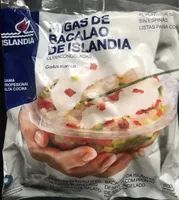 Migas de bacalao de Islandia