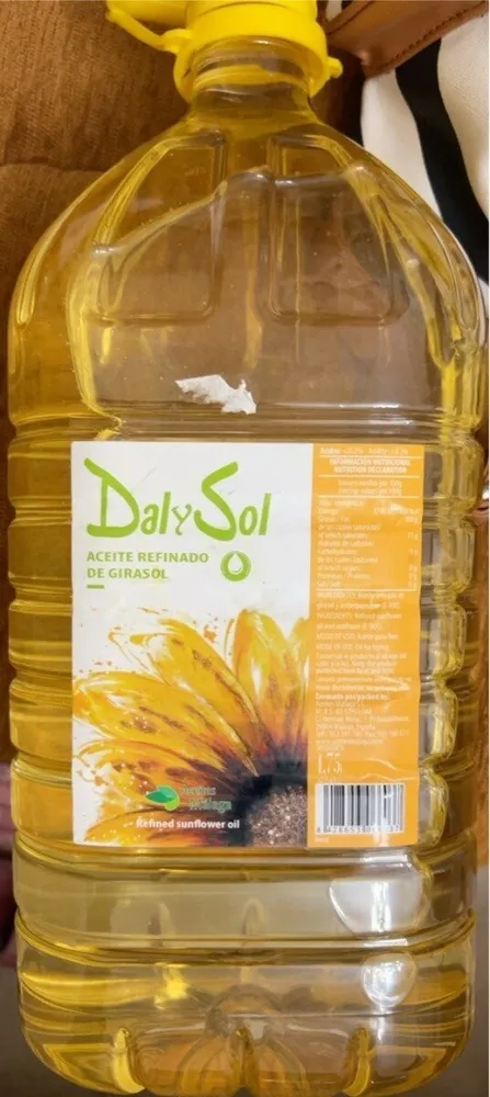 Aceite refinado de girasol