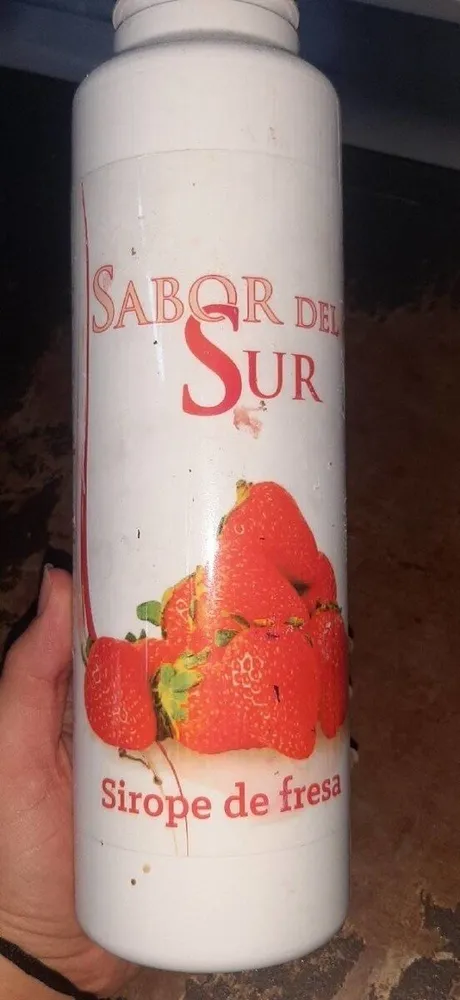 Sirope de fresa