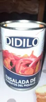 Ensalada de pimientos del piquillo
