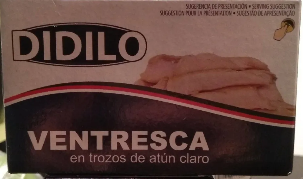 Ventresca en trozos de atún claro