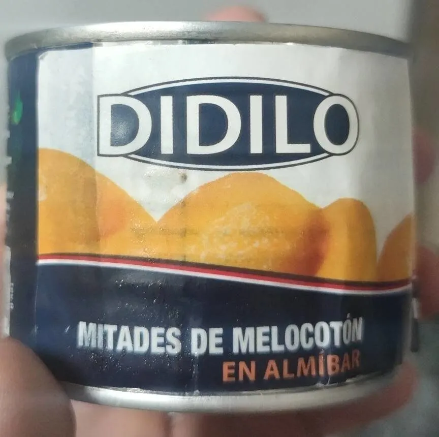 Mitades de melocotón