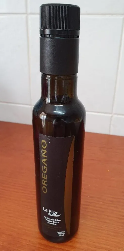 Aceite de oliva virgen extra sabor orégano