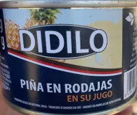 Piña en Rodajas en su Jugo