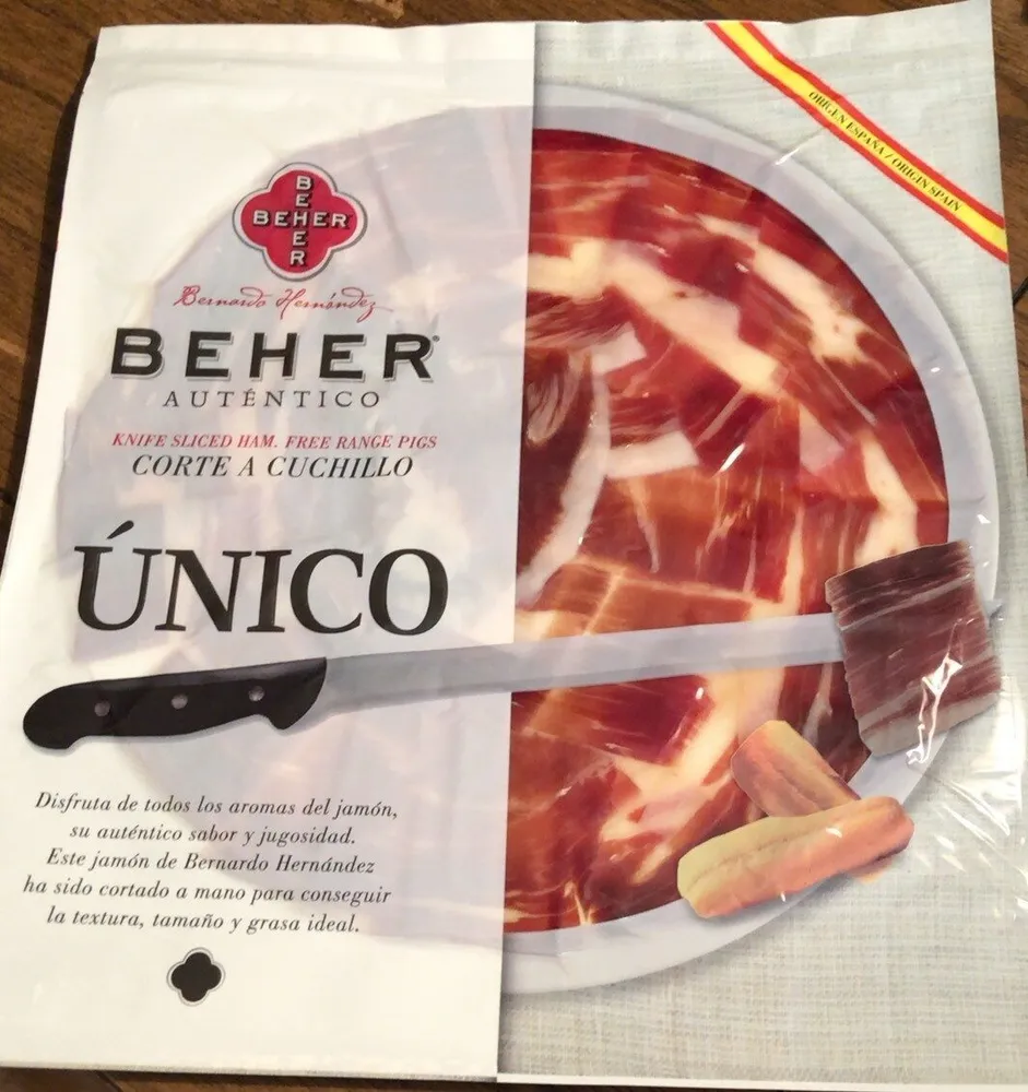 Jamón corte a cuchillo