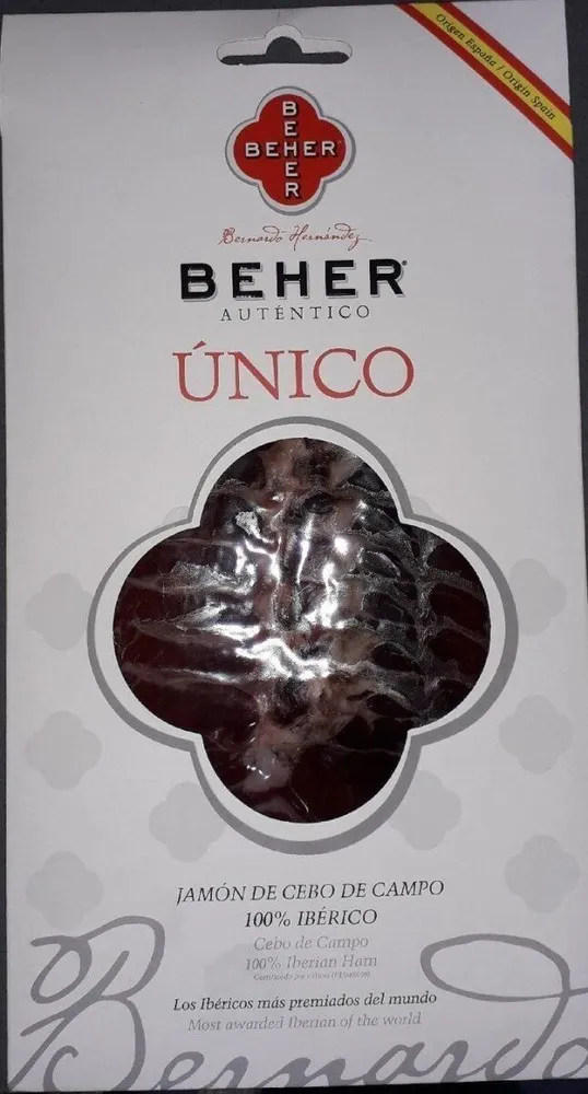 ÚNICO Jamón de cebo de campo 100% ibérico