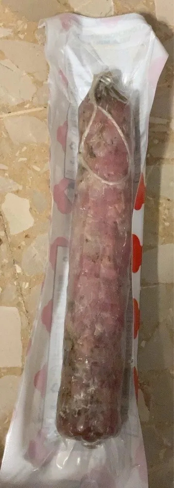 Salchicón ibérico vela