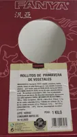 Rollitos de primavera vegetales