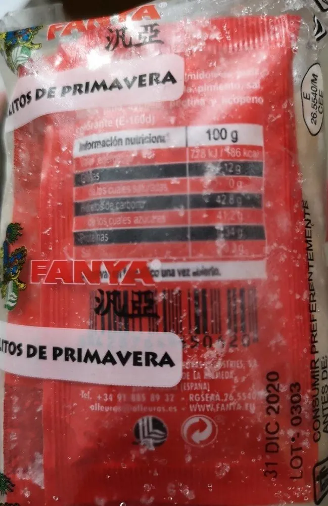 Rollitos de primavera