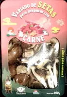Variado de setas para preparar con carne