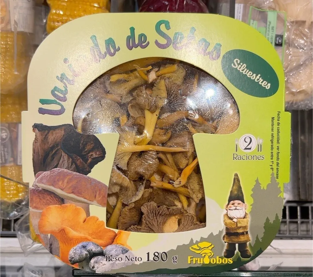Variado de setas silvestres