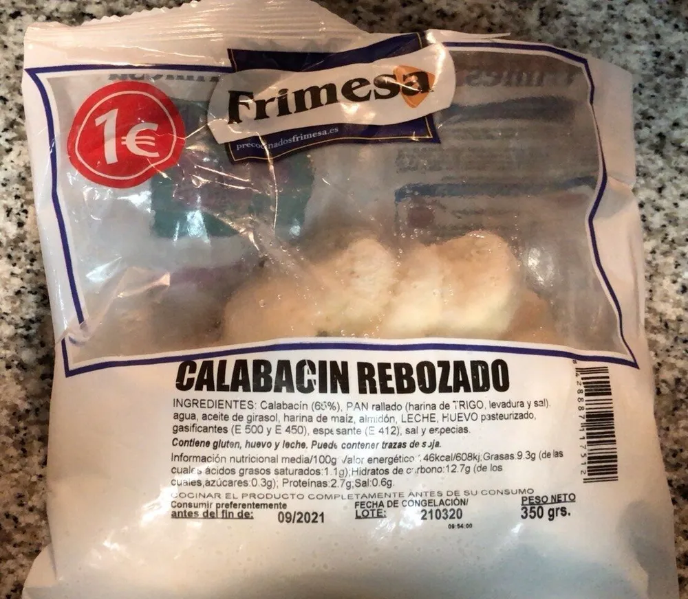 Calabacin Rebozado