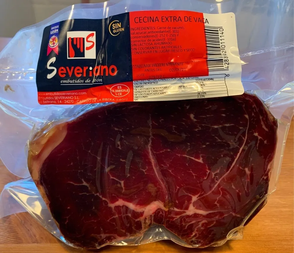 Cecina Extra de Vaca