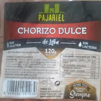 chorizo dulce